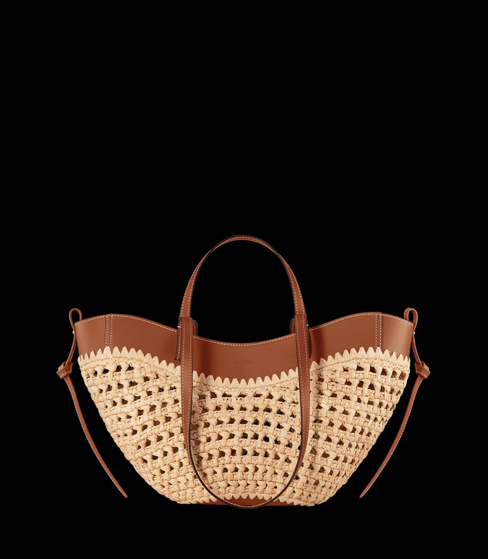 Polène CYME MINI Raffia — authentic Polène bag