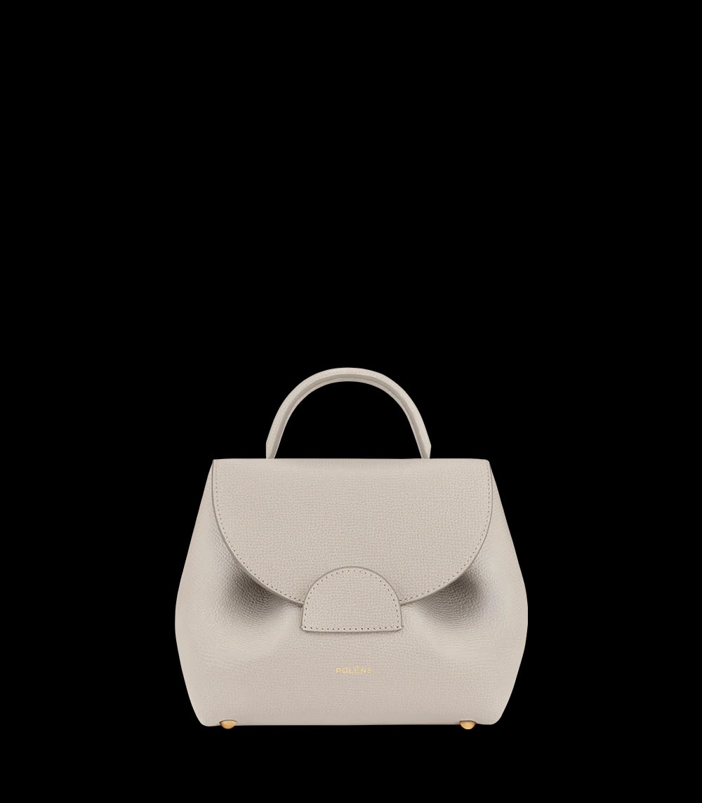 Polène NUMÉRO UN NANO Grained Chalk — authentic Polène bag