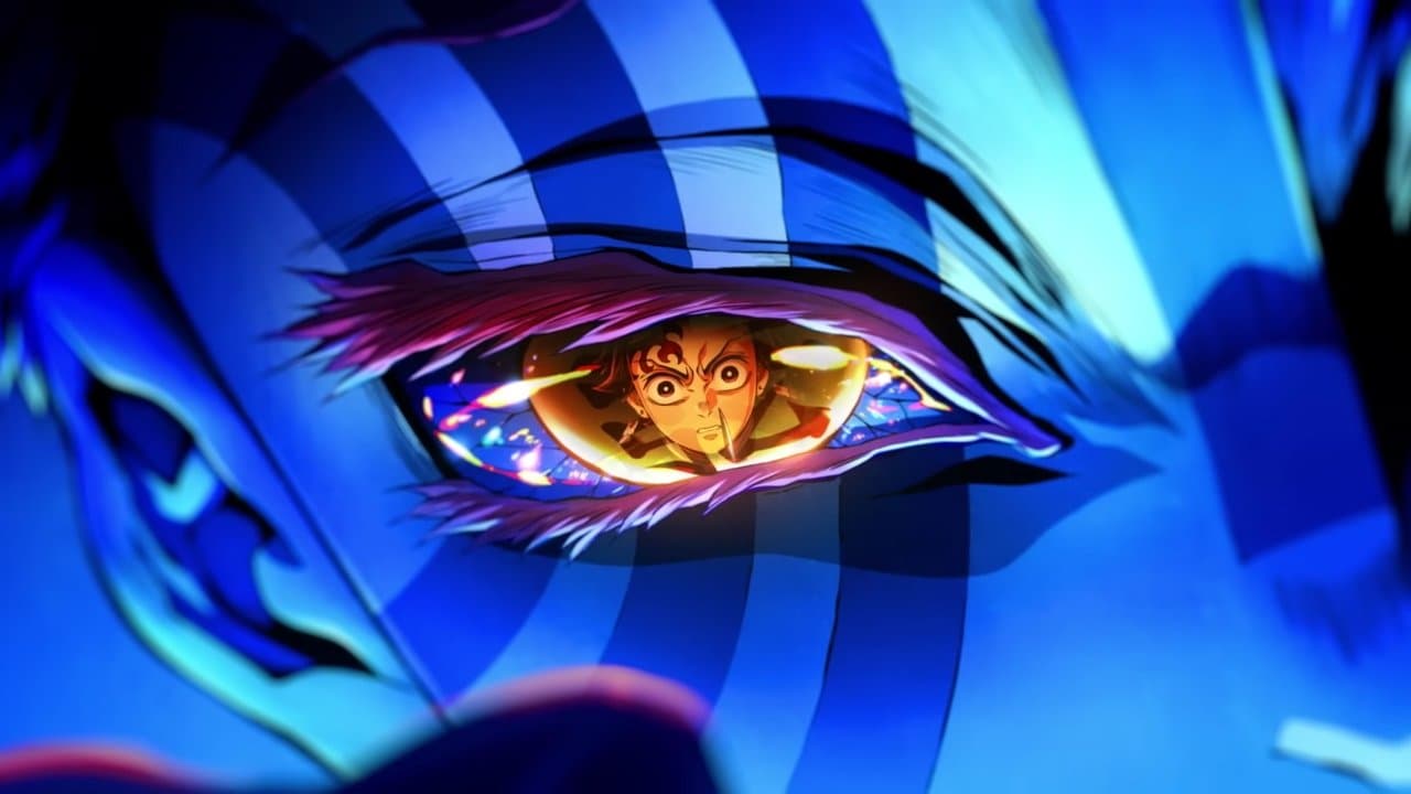 Demon Slayer : Kimetsu no Yaiba - Le film : La Forteresse infinie - Affiche promotionnelle