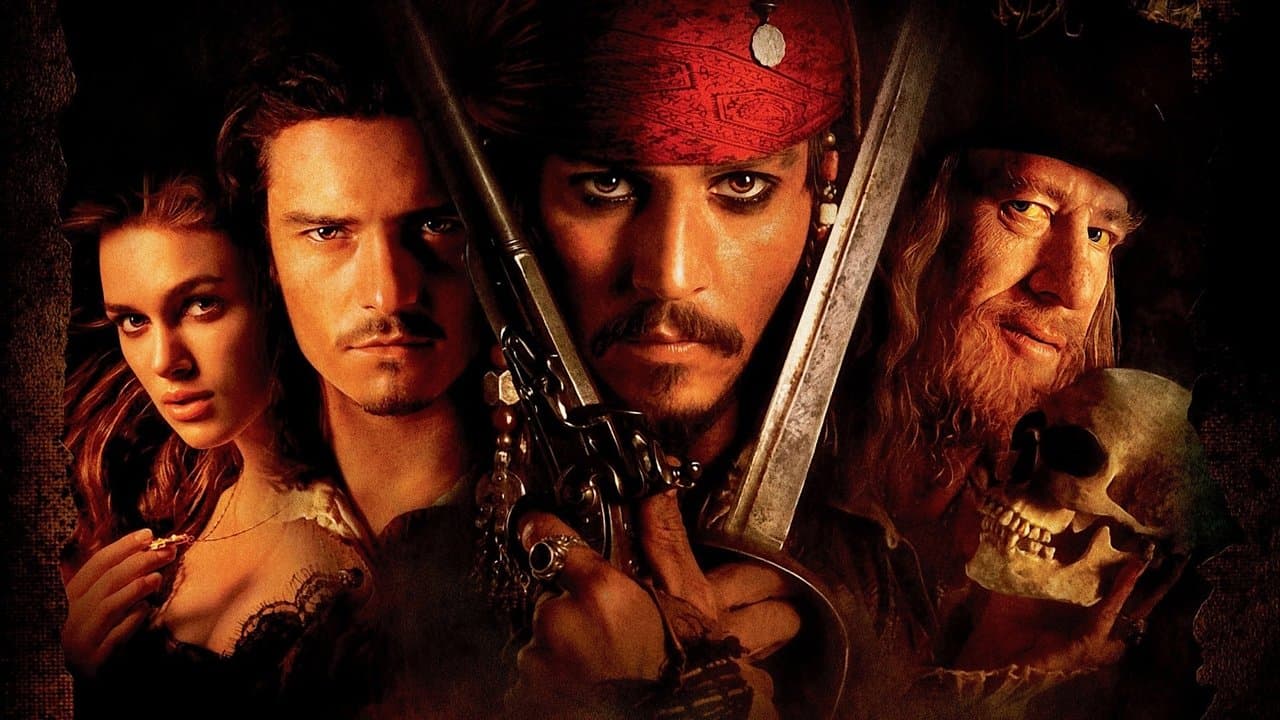 Pirates des Caraïbes : La Malédiction du Black Pearl - Affiche promotionnelle
