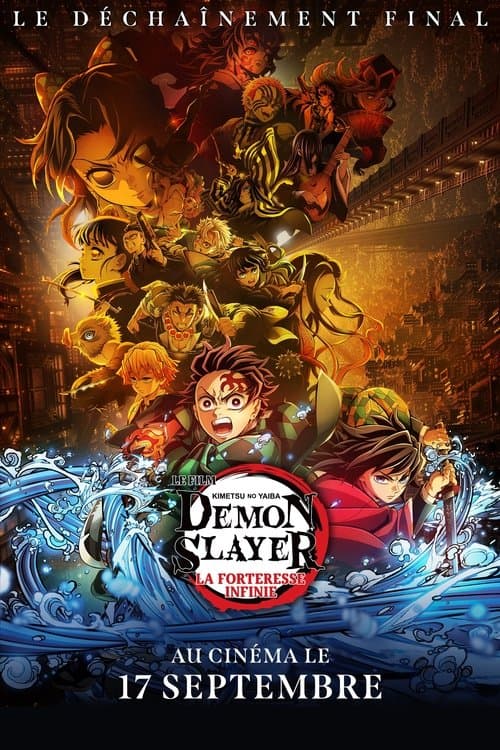 Demon Slayer : Kimetsu no Yaiba - Le film : La Forteresse infinie - Poster