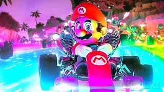 La Scène de Mario Kart 🌈 | Super Mario Bros. le film | Extrait VF - Super Mario Bros., le film