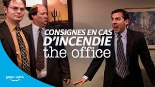 Consignes en cas d'incendie - The Office | Prime Video - The Office